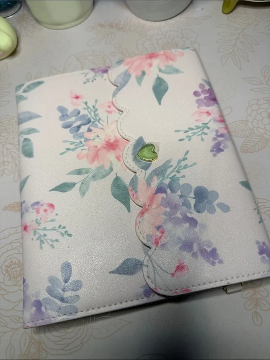 Simply Gilded traveler’s notebook cover - floral