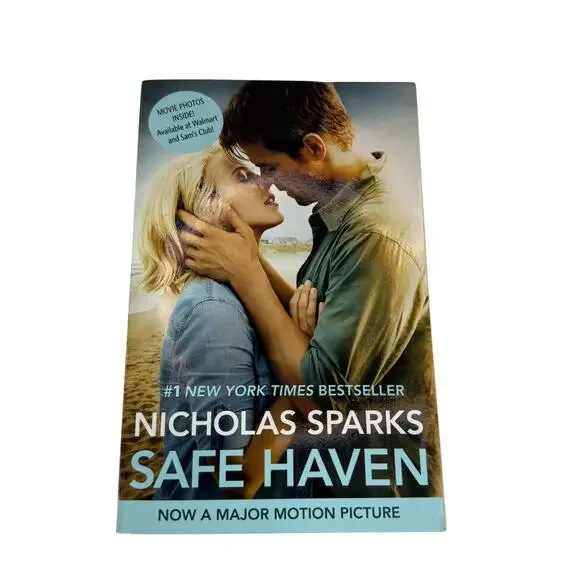 Safe Haven by Nicholas Sparks Paperback Romance Fiction Novel Bestseller