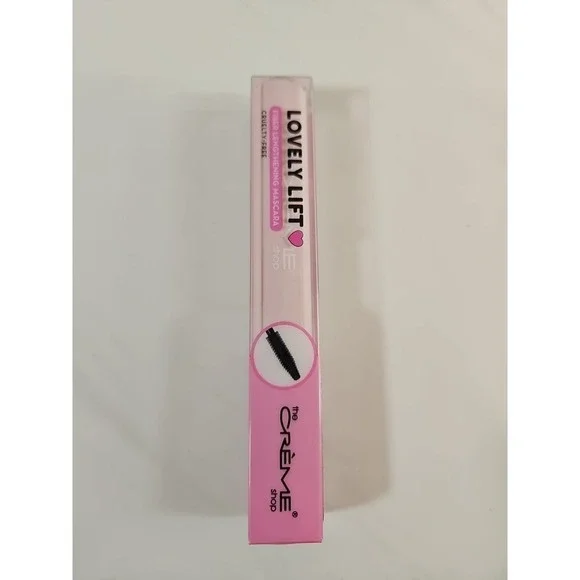 The Creme Shop Lovely Lift Mascara Cruelty Free Waterproof Volumizing Black NEW