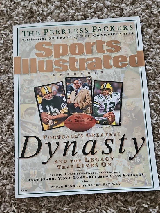 Gree Bay Packer Dynasty Sport Illustrated