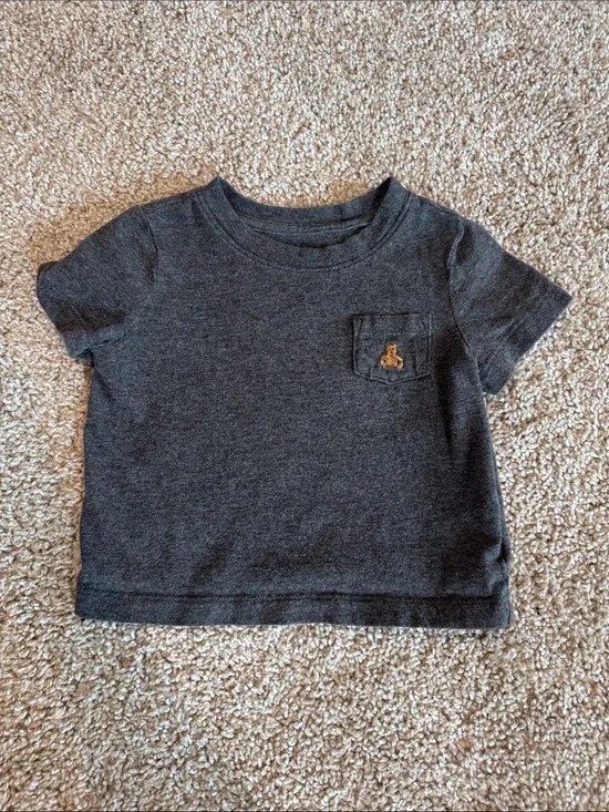 Baby GAP Mix & Match Pocket T-Shirt in Charcoal