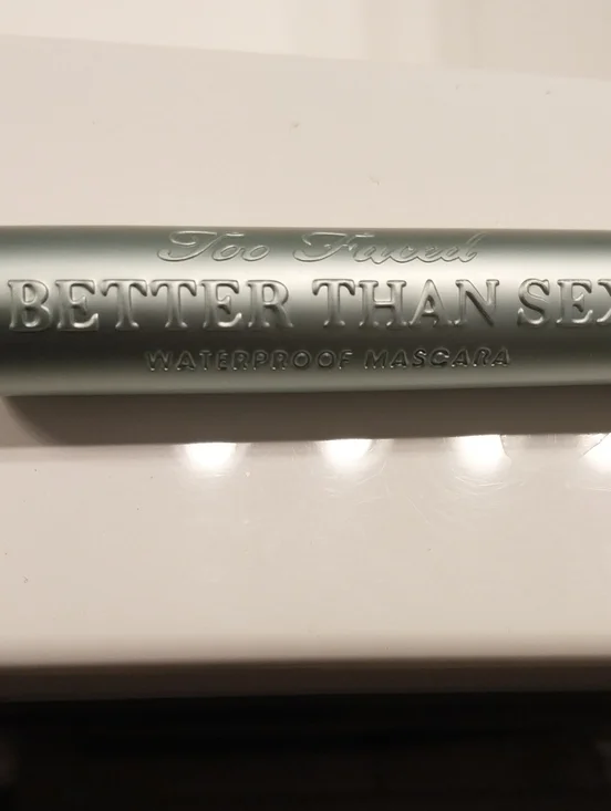 Too Faced Better Than Sex Waterproof Mascara - Full Size NEW Nwot Black