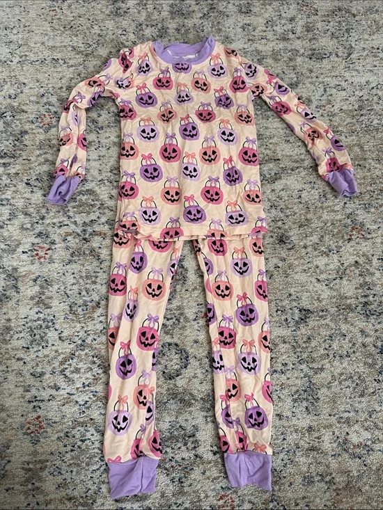Poppy Kids Co Halloween PJ Set- Size 2T