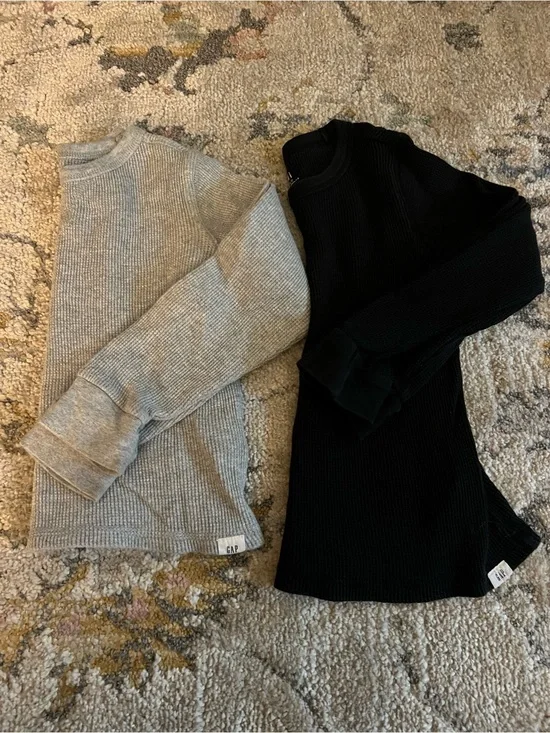Gap Toddler Boy Thermal Long Sleeve Tops