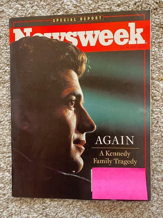 Newsweek & People Magazine Limit Edition John F. Kennedy Jr. Death 1999 Set of 3