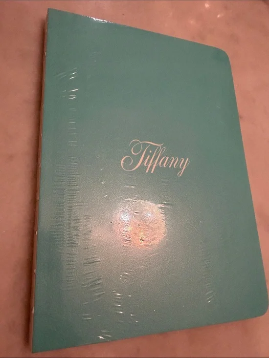 Tiffany & Co. Blue Hardcover Notebook