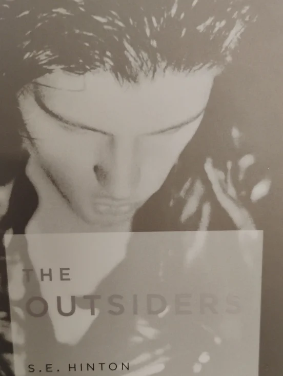 The Outsiders by S.E. Hinton — Platinum Edition (Black & White Cover)