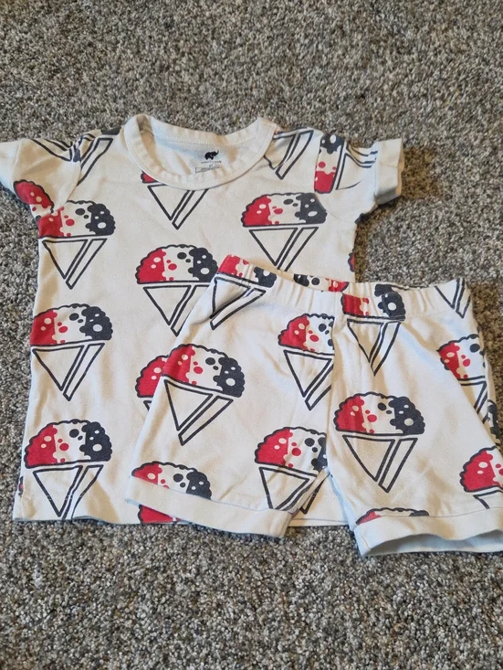 Monica + Andy Shortie Pajama Set