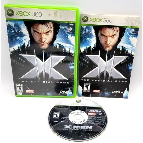 X Men The Official Game Xbox 360 CIB COMPLETE IN BOX