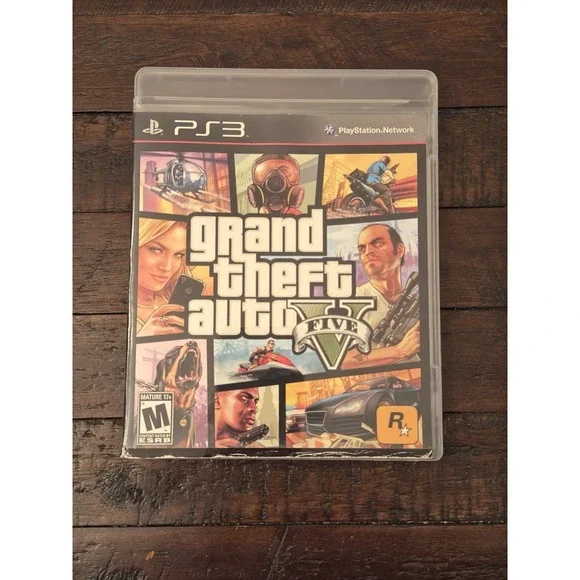 Rockstar Games Grand Theft Auto V PS3 Online Multiplayer M NTSC-U/C 2013