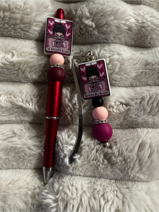 Do Not Disturb Pen & Matching Bookmark Set -