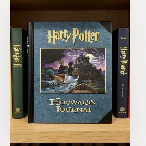 Harry Potter Hogwarts 2000 Y2K Collectors, hardcover spiral Journal