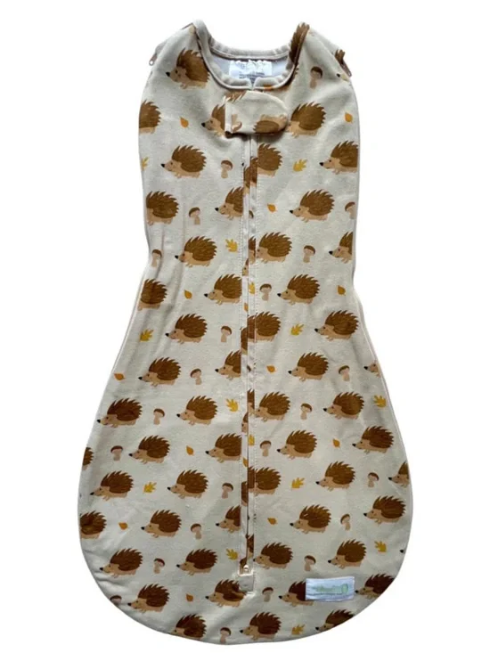 Hedgehog Grow-With-Me Sleep Sack - Beige/Brown