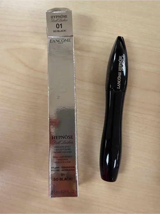LANCOME HYPNOSE DOLL EYES WATERPROOF DOLL LASH EFFECT MASCARA 6.5ML #01 SO BLACK