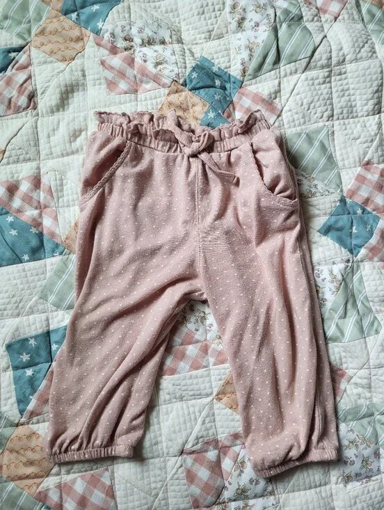 GAP Pink Dot Jogger Sweatpants