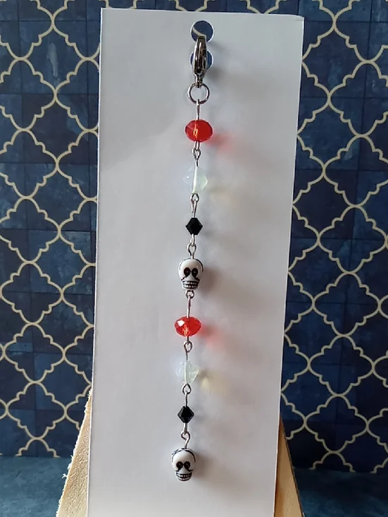 Skull Clip On Accessory