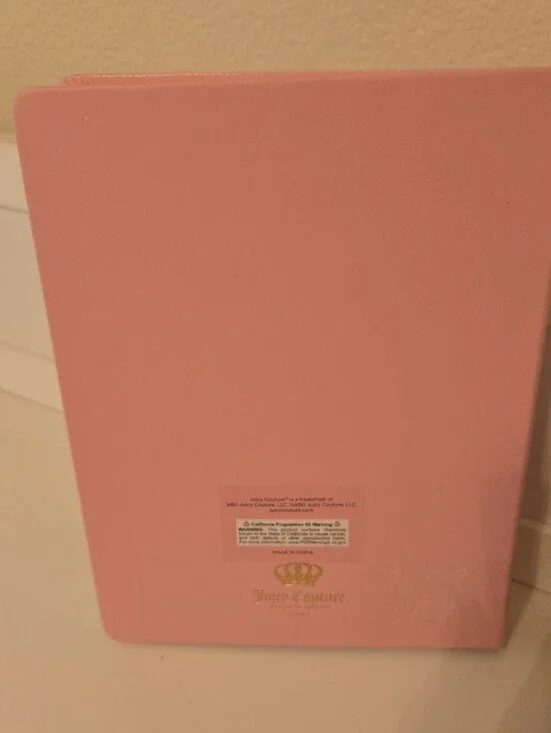 Juicy Couture Pink & Gold 