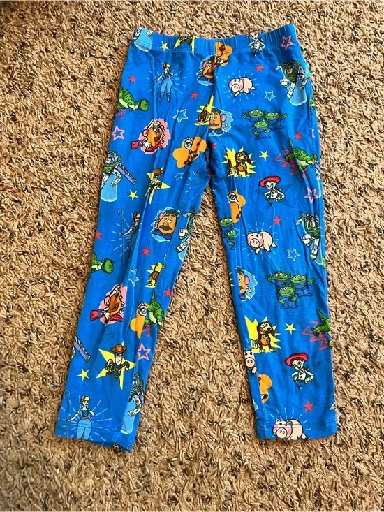 Blue 2T Toy Story Posh Peanut Pajama Pants