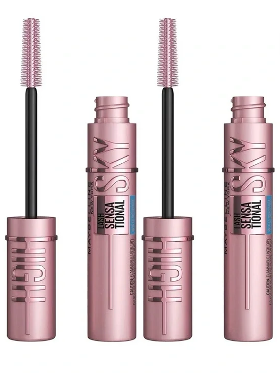 Maybelline Lash Sensational Sky High Waterproof Mascara new x2