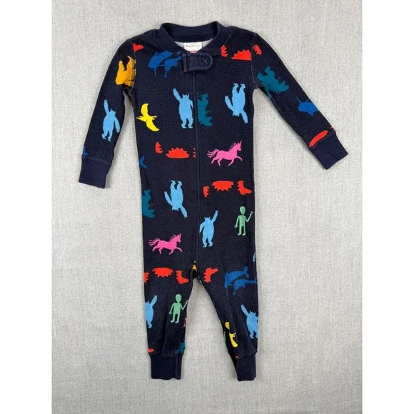 Hanna Andersson Kids 12-18 Months‎ Monster Creature Organic Cotton Sleeper