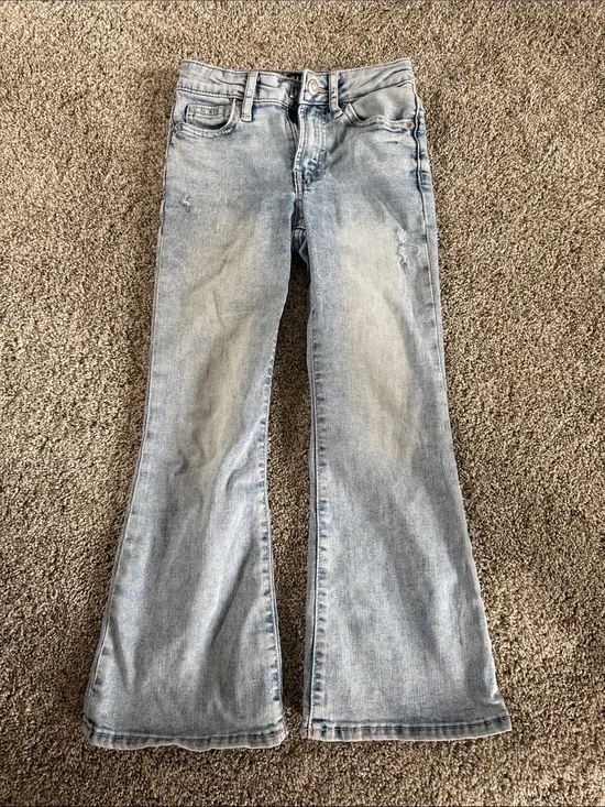 GAP Light Wash Blue Flare Kids Jeans