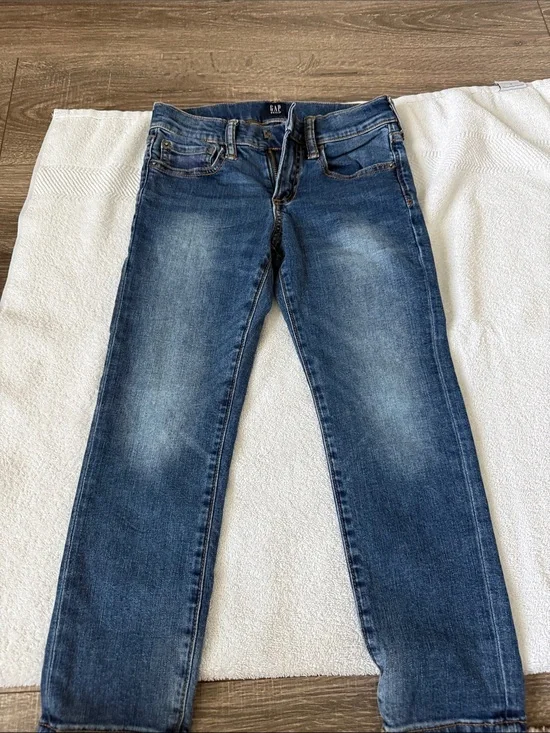 GAP Kids Medium Blue Straight Leg Jeans