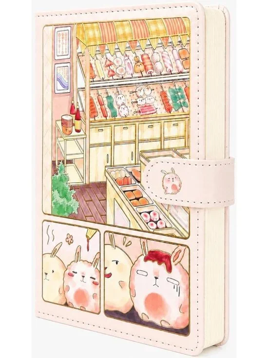 Kawaii Lined Journal - Cute Pastel Notebook for School & Office, 256 Pages