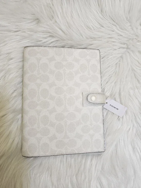 New Coach Notebook in Signature Canvas