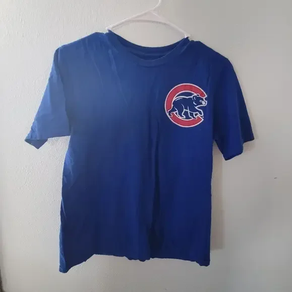 Majestic‎ chicago cubs t-shirt size extra large baseball mlb youth boys g…