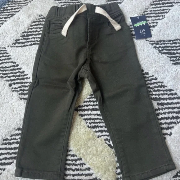 NWT Baby Gap Denim High Stretch Slim Pull-on Pants