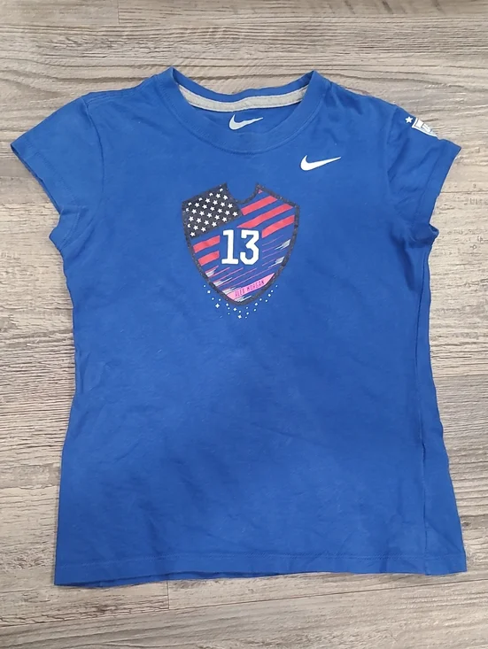 Nike USWNT Alex Morgan #13 Soccer Short Sleeve T-Shirt Size Small