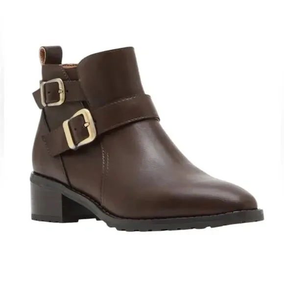 NWOT Blondo Shantel Waterproof Brown Ankle Boots – Sz 8.5M