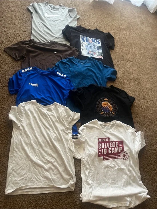 8 shirts boys size extra large