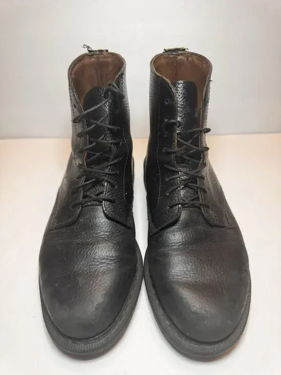 Women’s Size 8 Doc Martens Eldritch Black Leather Pebble grain Boots Cut Tag