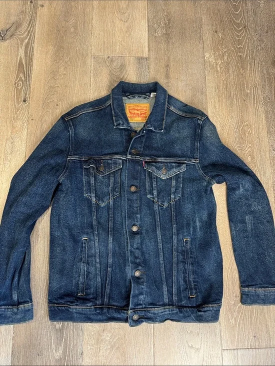 Levi's Men's Denim Trucker Jacket - Indigo Blue