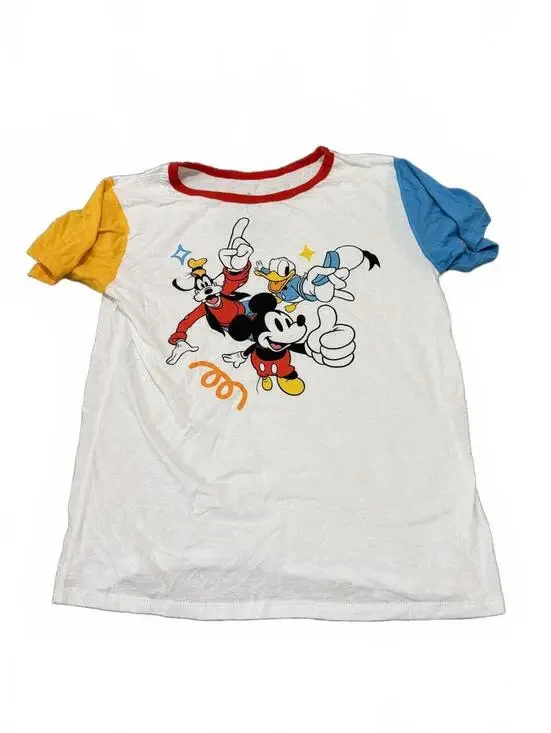 Disney Kids Boys Mickey Mouse Colorblock Tee XL