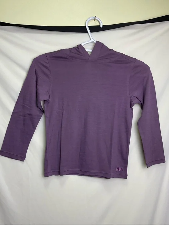 Nui Kids' Purple Hooded Pullover