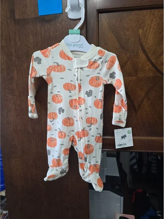 Newborn brands, new little planet by carter's halloween pajamas item 928