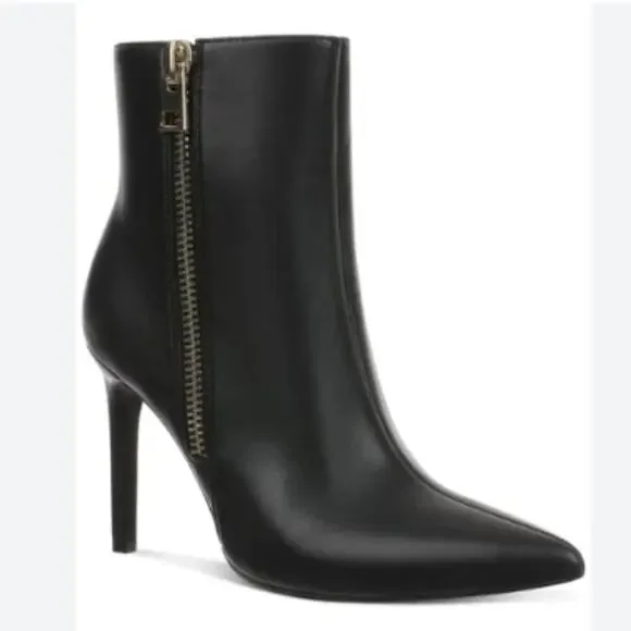 INC International Concepts Sarishaa Zip booties black - 9.5
