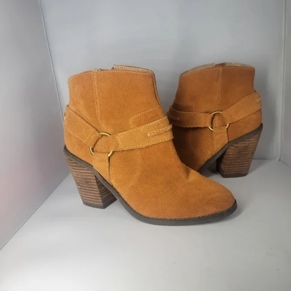Kelsi Dagger Brooklyn Suede Leather‎ Boots SZ 6