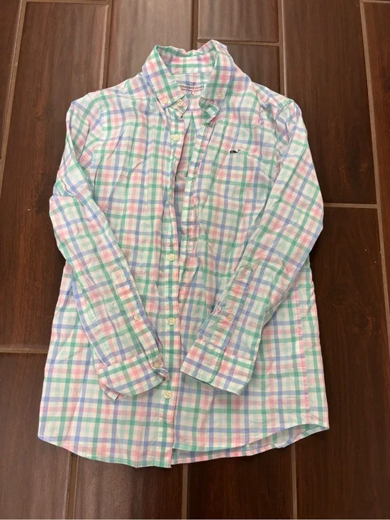 Vineyard Vines  boys plaid button down