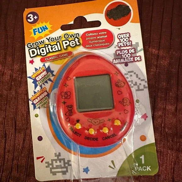 Red Digital Pet Toy