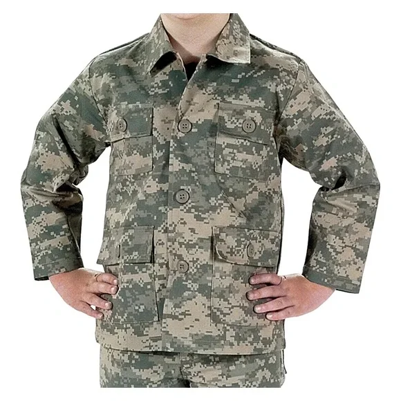 Rothco Jr. GI BDU Camo Button Shirt size M