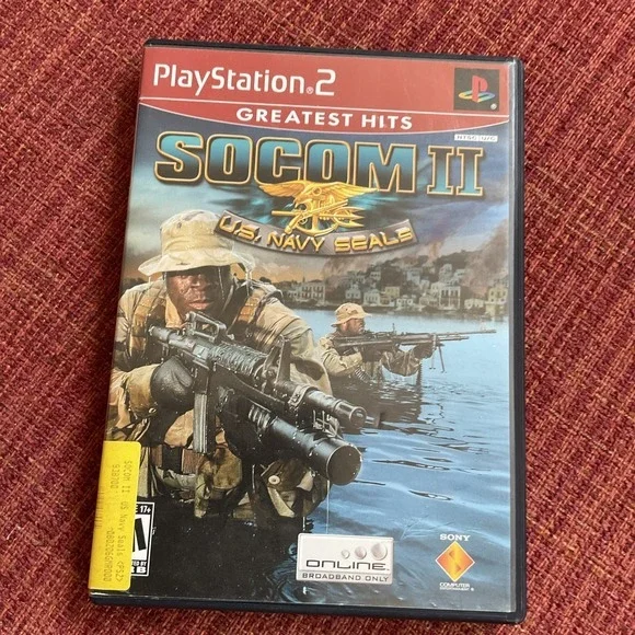 SOCOM‎ II 2 US Navy SEALs (PlayStation 2 PS2)