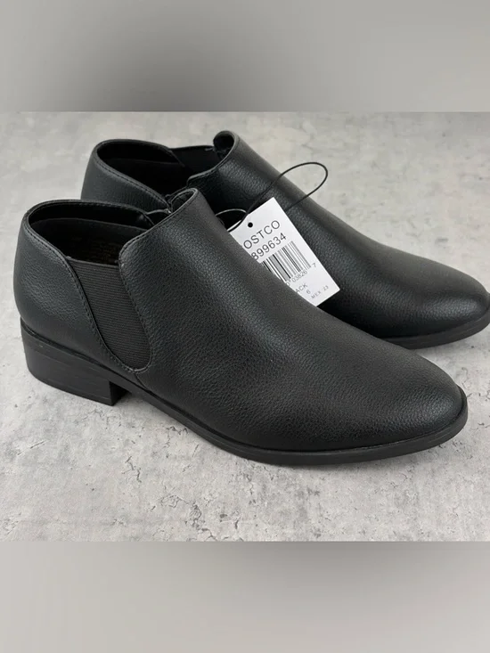 Kensie Sammy Women's Ankle Boots Stretch Comfort Black‎ Size 6 NEW No Box