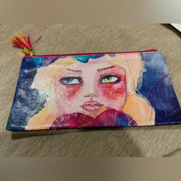 Face art pencil case/makeup case
