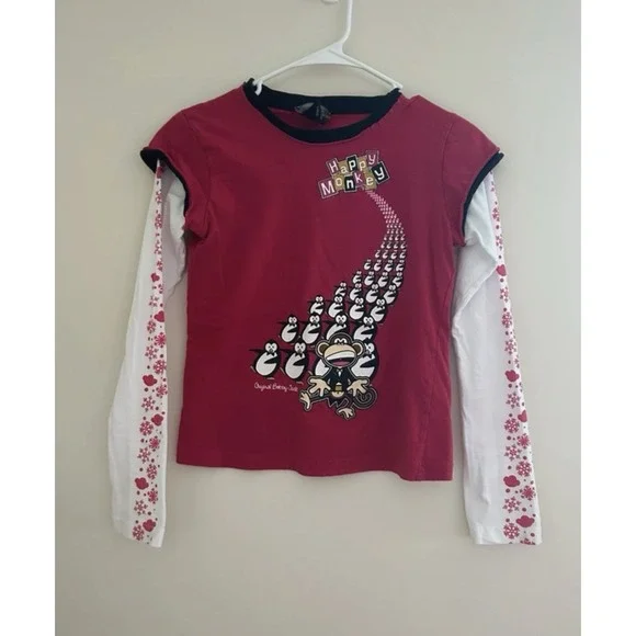 Y2K Bobby Jack Long Sleeve Shirt Size Youth Large