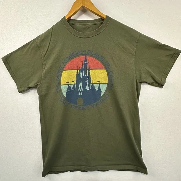 Walt Disney World, The‎ Most Magical Place On Earth Tshirt Medium