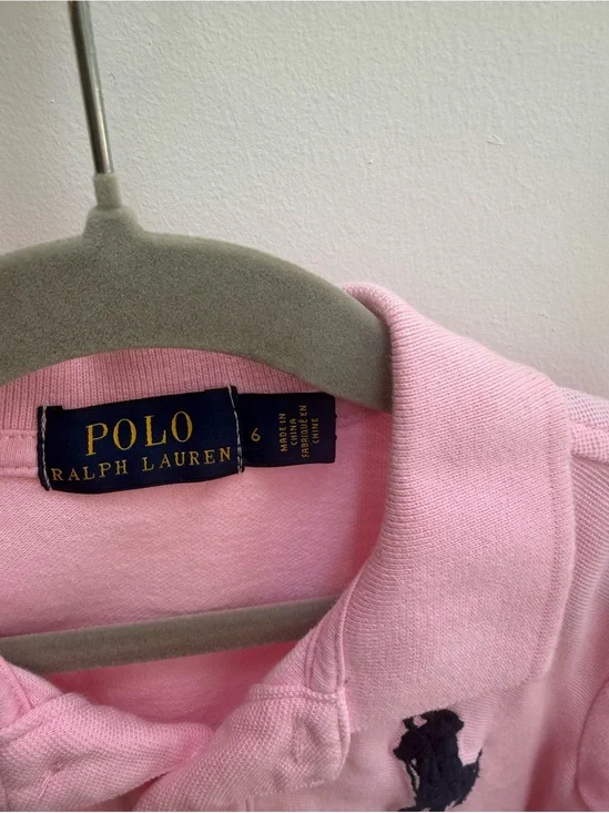 Polo Ralph Lauren Pink Classic Polo Shirt