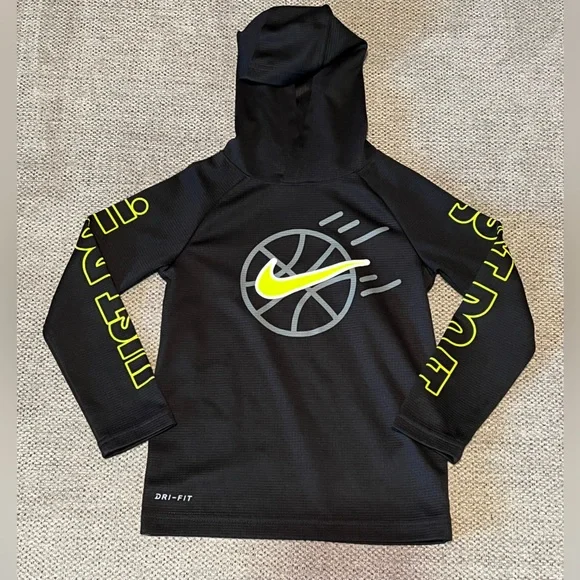 Nike Dri-Fit Hooded Long Sleeve Tee NWOTS XS‎